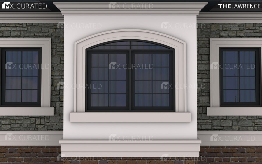 The Lawrence Exterior Moulding Design Example