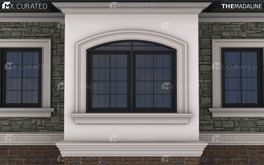 The Madaline Exterior Moulding Design Example