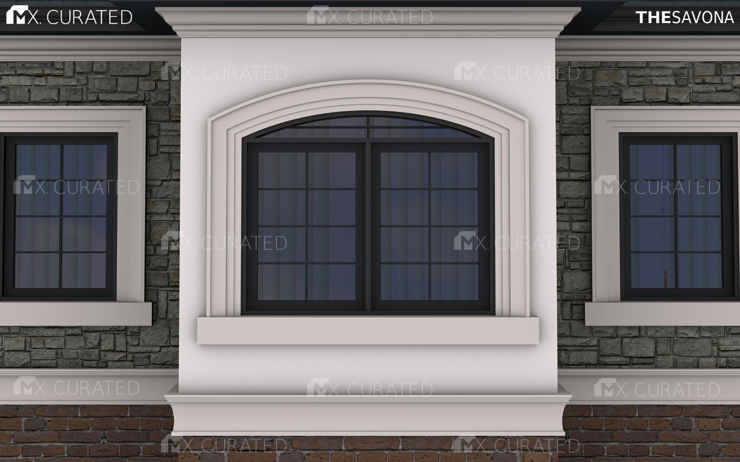 The Savona Exterior Moulding Design Example