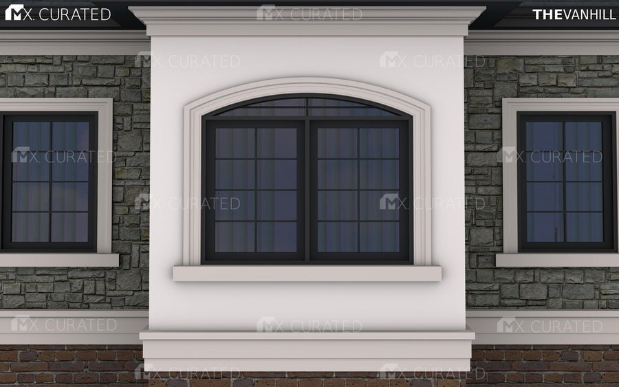 The Vanhill Exterior Moulding Design Example
