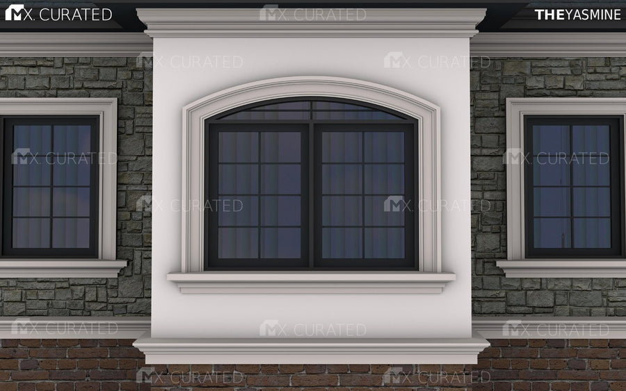 THE FOREST HILL - EXTERIOR CORNICE/CROWN MOULDING (6-7/8