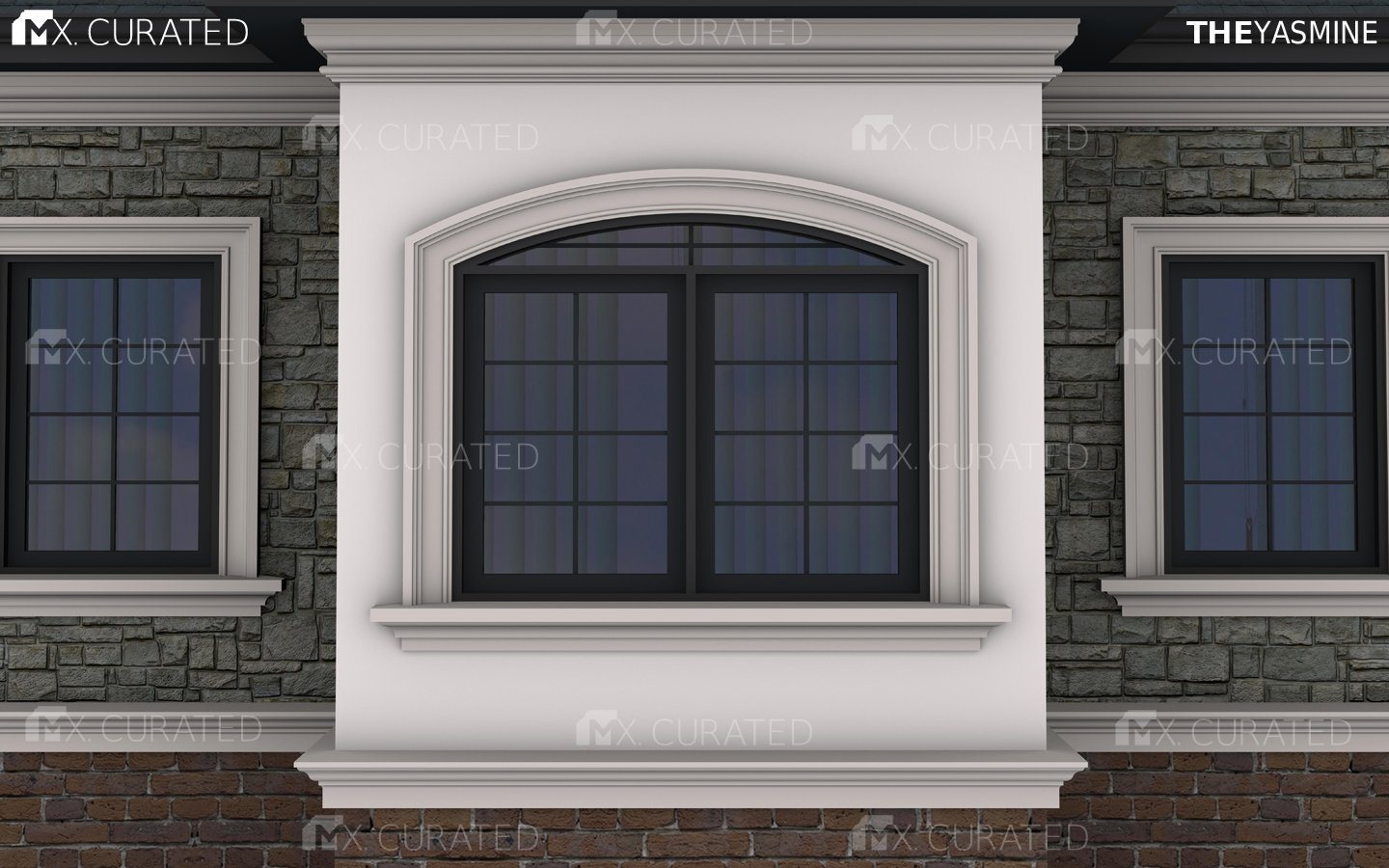 The Yasmine Exterior Moulding Design Example