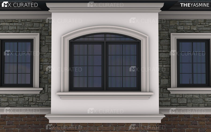 The Yasmine Exterior Moulding Design Example