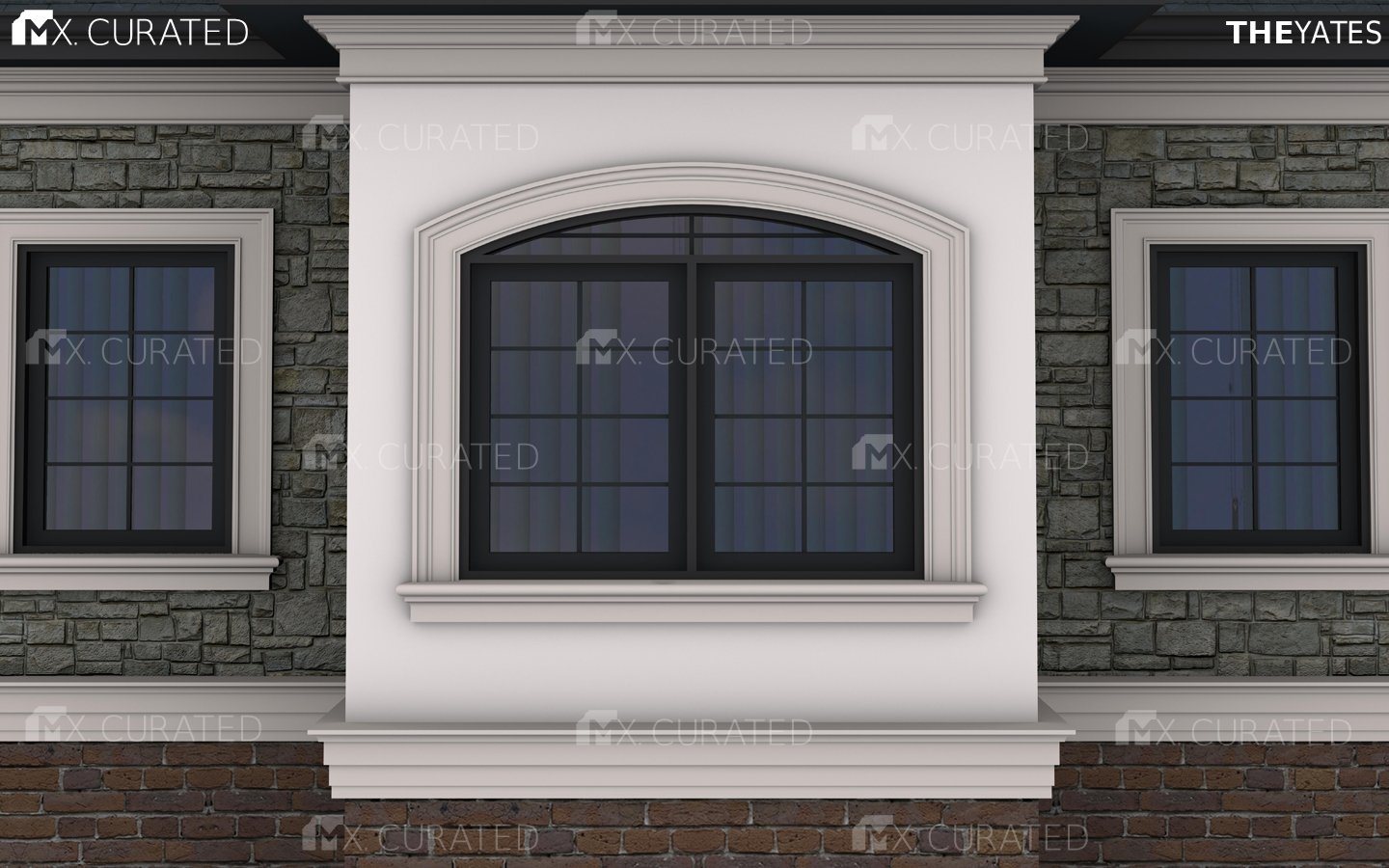 The Yates Exterior Moulding Design Example