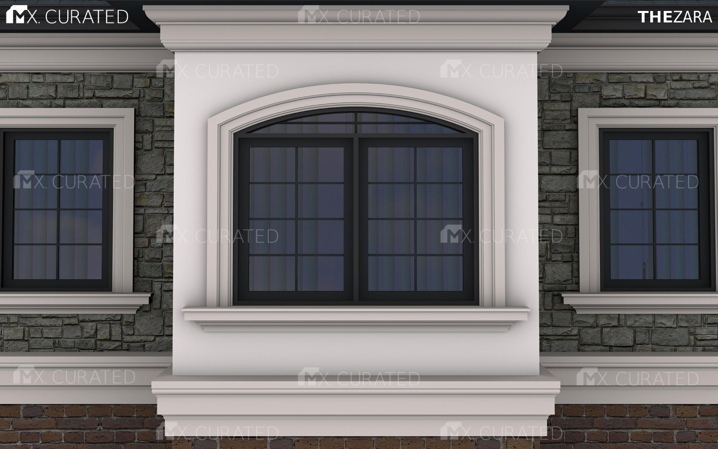 The Zara Exterior Moulding Design Example